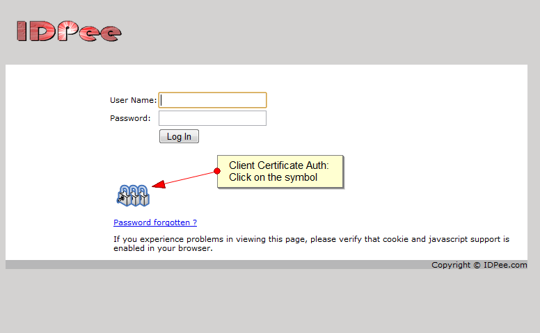 X.509 certificate authentication